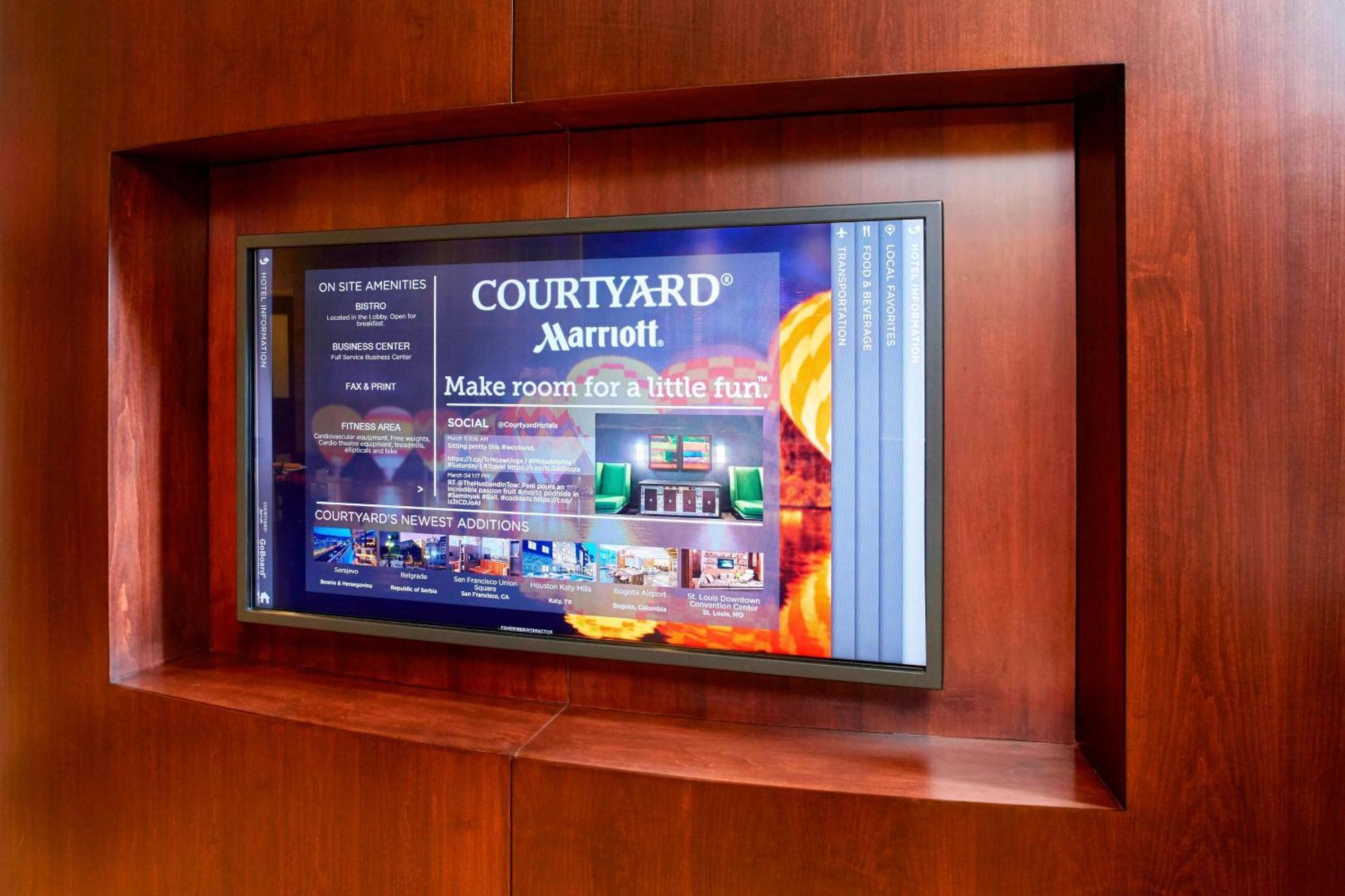 Courtyard Hamilton Hotell Eksteriør bilde